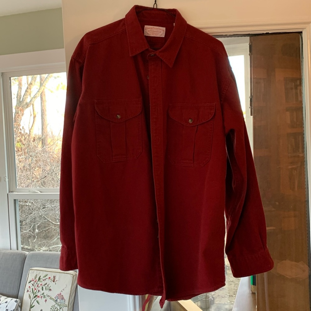 Filson moleskin Seattle shirt Men’s XL